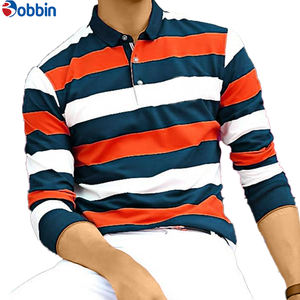 Colección de Verano, Camiseta Polo para Hombre, Unisex, Nueva, en Oferta, con Rayas, Bordada, Estilo Formal, Tallas Grandes, Marca [Nombre de la Marca] - Product Image 5