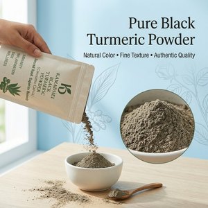 Cúrcuma Negra en Polvo (Kali Haldi) 100 g |   Polvo de Raíz de Cúrcuma Caesia 100% Natural para la Inmunidad, Antiinflamatorio y Cuidado de la Piel - Product Image 2