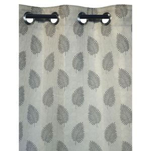 Rideau de fenêtre en polyester imprimé floral de luxe 122 x 213 cm, occultant, à œillets, prêt à poser pour la maison et l'hôtellerie - Product Image 6
