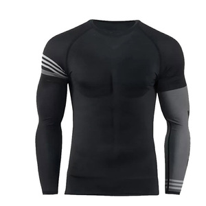 Custom Rash Guard <b>Compression</b> <b>Shirt</b> Long Sleeve Quick Dry Lightweight Breathable Athletic Sportswear for Unisex MMA - Product Image 2