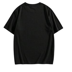 เสื้อยืดคอตตอนหนาน้ำหนักมากทรงโอเวอร์ไซส์ พิมพ์ลายกราฟิก Fleur De Lis สไตล์วินเทจ กอธิค สตรีทแวร์ แขนสั้น รับผลิตตามสั่งขายส่ง OE - Product Image 3