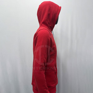 Service OEM, vente en gros, sweats à capuche pour hommes en polyester/coton, respirants, légers, couleur unie, design hivernal de qualité supérieure, en stock - Product Image 2