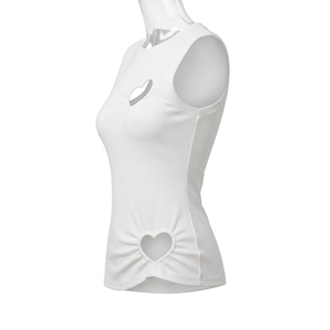 Custom <b>Women</b> Racerback Gym Tank Top Breathable <b>Sleeveless</b> Workout Fitness <b>Shirt</b> Private Label Activewear Manufacturer - Product Image 3