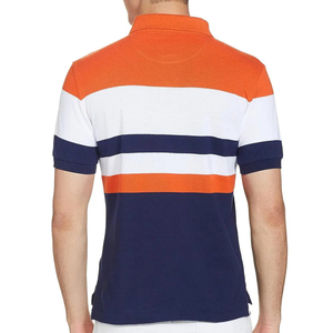 Men's Casual Solid Golf <b>Polos</b> Custom Logo Embroidery Knitted Polyester Work Cotton <b>Polo</b> Shirts for Men - Product Image 5