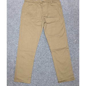 Pantalones Chinos Oxford de Corte Recto para Hombre, Cintura Media, Casuales, Largos, con Botones, Antiarrugas, Tela de Algodón, para Otoño - Product Image 3