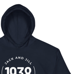 Sweat-shirt à capuche unisexe bleu marine en molleton doux à manches longues avec poche kangourou, vêtement décontracté d'hiver, streetwear tendance - Product Image 4