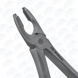 Embouts crantés pour une meilleure adhérence et une précision accrues lors de l'extraction dentaire, forceps d'extraction manuels pour les dents antérieures supérieures - Product Image 2