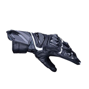 Genuine Leather Vintage Motorcycle Full Finger <b>Gloves</b> Rubber Guard Protection <b>Touchscreen</b> Motorbike <b>Gloves</b> - Product Image 3