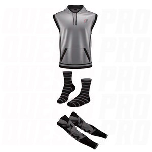 Uniformes de Baloncesto Transpirables Personalizados, Conjunto de Uniforme de Baloncesto en Blanco, Conjuntos de Compresión, Mangas para Brazos, Calcetines, Sudaderas con Capucha, Bolsas Personalizadas - Product Image 5