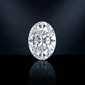 D'VINS JEWELS IGI Certified Oval Cut Loose Diamond F VS1 Lab Created CVD for Jewelry Making - Product Image 6