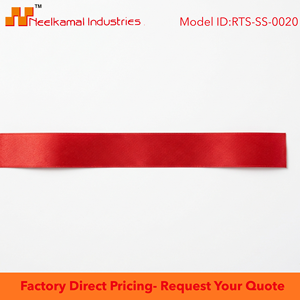 Ruban de satin rouge simple face de 25 mm, en rouleau, pour emballage cadeau, décoration de mariage, bouquets, nœuds pour cheveux, couture, artisanat et bricolage – Fournisseur d'usine - Product Image 6