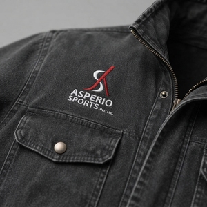 <b>Lightweight</b> Casual Men <b>Denim</b> <b>Jacket</b> <b>Denim</b> Coat with Classic Collar Button Up Front Chest Pockets and Timeless Everyday Style - Product Image 5