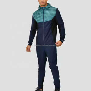 Survêtement d'entraînement confortable à fermeture éclair, coupe classique, pour homme, hiver, uni, écologique, respirant, vente chaude 2026 - Product Image 1