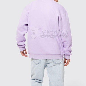 Sudaderas Extra Grandes para Hombre, Cuello Redondo, Transpirables, de Algodón, al por Mayor, Sudaderas Básicas Extra Grandes para Hombre - Product Image 3