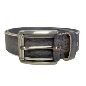 Ceintures décontractées en cuir véritable Buffalo, personnalisables, taille ajustable, pour hommes/garçons, boucle ardillon en alliage, export en gros, approvisionnement direct, mode - Product Image 2