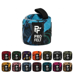 Flexible Durable Custom Design Wrist Wraps Heavy Duty Elastic Wrist Support Compression Gym Training Powerlifting Fitness <b>Straps</b> - Product Image 1