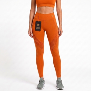 Nuevos Leggings Deportivos Transpirables de Cintura Alta Modelo 2026 para Mujer - Ropa de Yoga y Fitness Fabricada en Pakistán OEM - Product Image 4