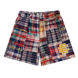 Nouveauté 2025 – Short de sport basique en maille pour homme, imprimé floral classique, idéal pour la gym, le basketball et la plage - Product Image 2