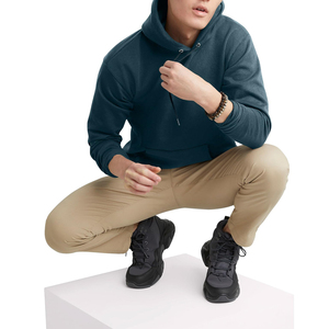 Sudaderas con capucha de poliéster para hombre, estilo hip hop de lujo, lisas, al por mayor, nuevo diseño, color sólido, para uso en exteriores. - Product Image 5