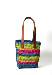 Sac en raphia tressé à la main tendance 2026 pour femme, style bohème chic, design léger et élégant, détails sublimes, sensation luxueuse - Product Image 5