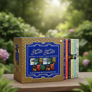 ชุดหนังสืออากาธา คริสตี้ รวมผลงานดีที่สุดของปัวโรต์ 5 เล่ม ชุดกล่องพรีเมียม บริการพิมพ์หนังสือชุดพิเศษ - Product Image 3