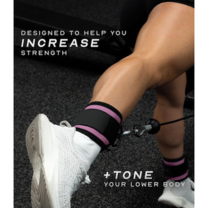 Adjustable <b>Ankle</b> <b>Support</b> Brace with Neoprene Padding for Protection and Stability Unisex Adult Use Hook and Loop Closure - Product Image 4