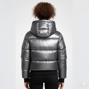High Quality Hot Selling Winter Bomber <b>Jacket</b> for <b>Men</b> Warm Outdoor Regular Lightweight Cotton <b>Filled</b> Hooded Canvas - Product Image 4