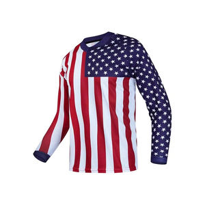 Camiseta MX Ligera, Cortavientos y Transpirable para Hombre, Diseño Personalizado, Camisetas de Motocross, Ciclismo, Invierno, Todas las Tallas - Product Image 1