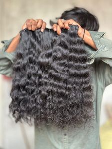 ผมแท้จากอินเดีย 100% แบบดิบ ไม่ผ่านการแปรรูป – สีดำธรรมชาติ เรียงเกล็ดผมอย่างเป็นระเบียบ เหมาะสำหรับการต่อผม - Product Image 2