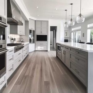 พื้น SPC LVP LVT PVC 4มม. 4.5มม. เป็นมิตรกับสิ่งแวดล้อมติดตั้งง่ายสำหรับห้องนั่งเล่นห้องครัวกันน้ำกันลื่น - Product Image 3