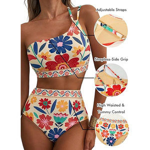 Solid Trader Premium Quality Fashionable Front Long Sunscreen Sheer Digital Printing Women Beach Wear - Product Image 5