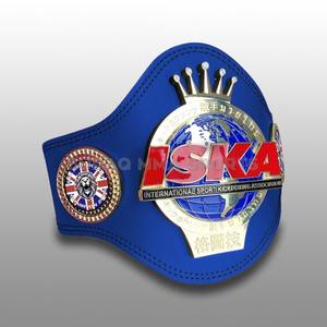 Ceinture de championnat avec logo personnalisé, plaques en laiton alliage 3 mm, ceinture de titre pour la lutte et la boxe - Product Image 1