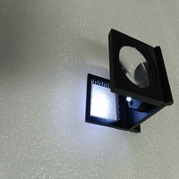 Loupe pliante pour test du lin, outil d'inspection de sécurité avec échelle de mesure pour l'impression textile et le contrôle qualité