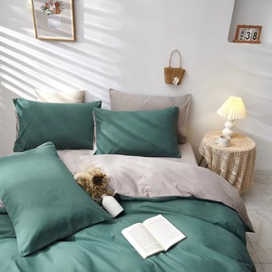 Juego de Funda Nórdica de Lujo de Alta Calidad, Color Sólido, Moderno, Minimalista, con Funda de Almohada - Product Image 3