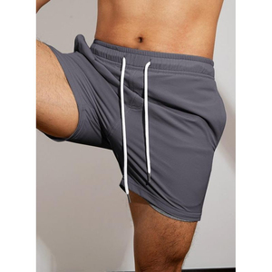 Pantalones Cortos Híbridos 2 en 1 para Hombre 2026, Sólidos, de Secado Rápido, Transpirables, para Correr y Gimnasio, para Playa, con Forro de Compresión, Cintura Media, Talla 2XL - Product Image 5