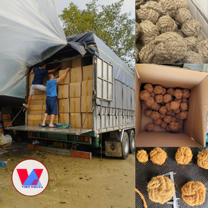 Jouet pour chien en boule de fibre de coco 100% naturelle - Biodégradable, résistant aux morsures, pour les chiens qui mâchent intensément, respectueux de l'environnement - Product Image 3