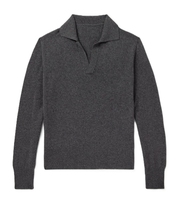 Pull Polo Tricoté Anti-Plis Grande Taille pour Homme, Manches Longues, Couleur Unie, pour Tenue Décontractée d'Automne, Boutons Personnalisables