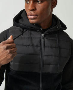 Abrigo de invierno acolchado de alta calidad para hombre, chaqueta acolchada gruesa y cálida con cierre de cremallera, servicio OEM al por mayor disponible - Product Image 1