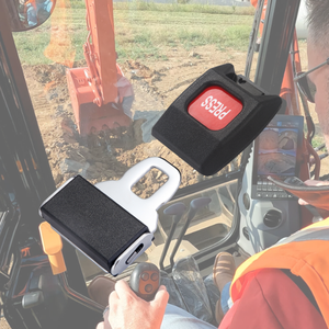 Sangles de sécurité haute résistance série CA-010 avec boucle en acier au carbone S50 et plastique ABS pour la retenue des machines industrielles - Product Image 1