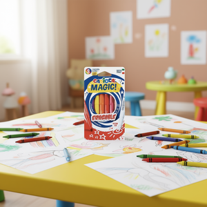 Penne Acquerellabili Cancellabili Carioca Magic 8 Colori Made in Italy per Disegno Artistico Bambini - Product Image 3