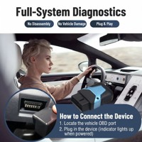 Outil de diagnostic portable pour véhicules électriques, scanner OBD2 portatif, détecteur de batterie SOH et BMS pour véhicules à énergie nouvelle