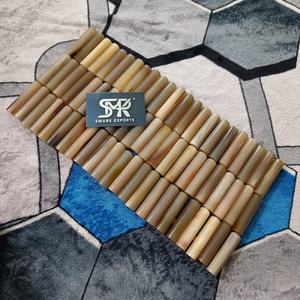 Rouleaux de cornes de buffle en vrac, cylindres artisanaux naturels polis de qualité supérieure pour poignées, tampons, pipes à fumer et fabricants - Product Image 4