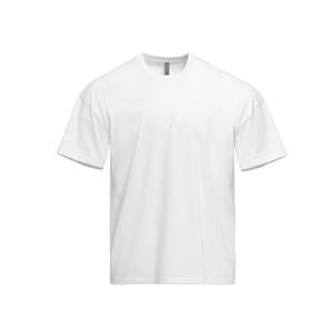 Camisetas de algodón grueso 7200 para hombre, mujer, unisex, manga corta, cuello redondo, holgadas, informales, precio al por mayor, camisetas en oferta - Product Image 1