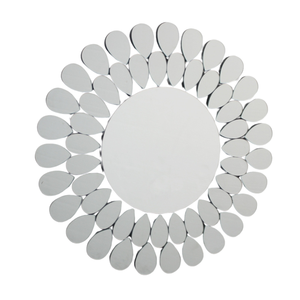 Modern 47 Inch Round Wall <b>Mirror</b> Large Decorative <b>Mirror</b> for Living Room Bedroom Bathroom Stylish Interior Decor| Luxury Finish - Product Image 2