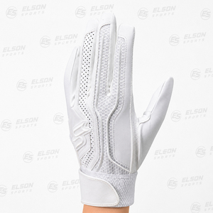 ถุงมือหนังสำหรับกีฬาคุณภาพดีที่สุดจากผู้ผลิตมืออาชีพขายส่ง ถุงมือตีเบสบอลสำหรับผู้ชาย - Product Image 5