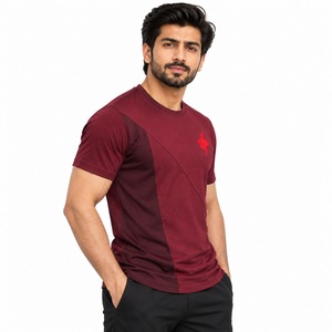 Vêtements en tissu doux, coupe confortable et style moderne pour un usage quotidien décontracté, t-shirt pour homme de qualité supérieure à manches courtes - Product Image 4