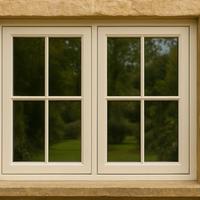 Ventanas Abatibles Horizontales de Estilo Francés Moderno con Marco de UPVC, Doble Acristalamiento, Aislamiento Térmico, Vidrio Templado, Impermeables