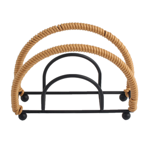 Porte-serviettes en métal pour la cuisine, porte-serviettes pour la table à manger, porte-serviettes en papier, noir - Product Image 5