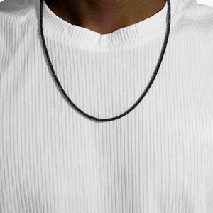 Collier Chaîne Élégant pour Homme en Moissanite, Argent 925, Bijou de Luxe Tendance, Maillons Scintillants, Accessoire Cadeau Personnalisé - Product Image 6