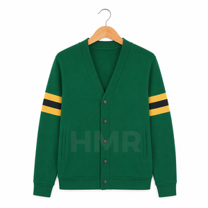 Cardigan HMR Sisterhood Sorority pour femmes, manches longues, couleur unie, pull décontracté avec rayures jaunes et noires - Product Image 5
